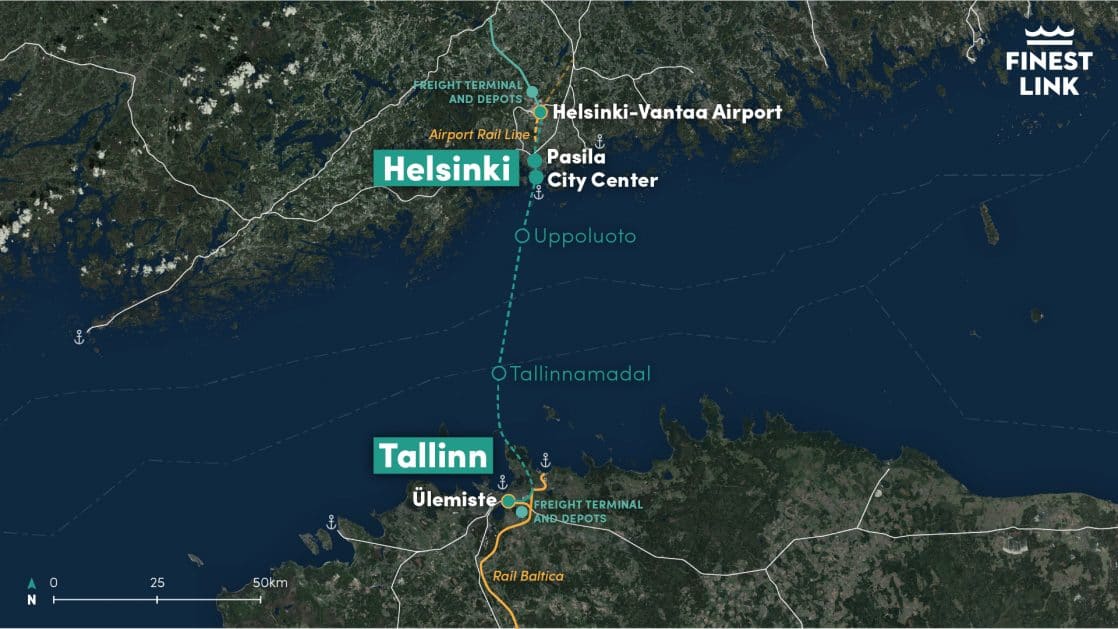 Helsinki-Tallinna olisi maailman pisin merenalainen rautatietunneli |  Verkkouutiset