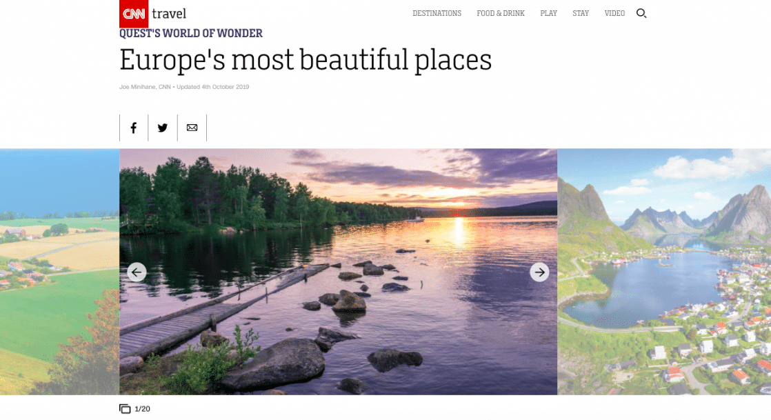 Suomen pieni järvi on CNN:n mukaan Euroopan kaunein paikka | Verkkouutiset