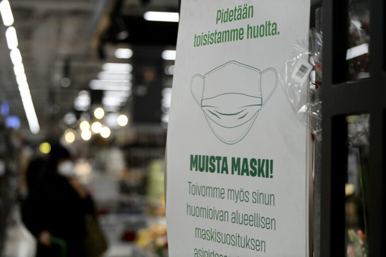 Kauppoihin vahva maskisuositus ympäri maan, vetoaa Kaupan liitto