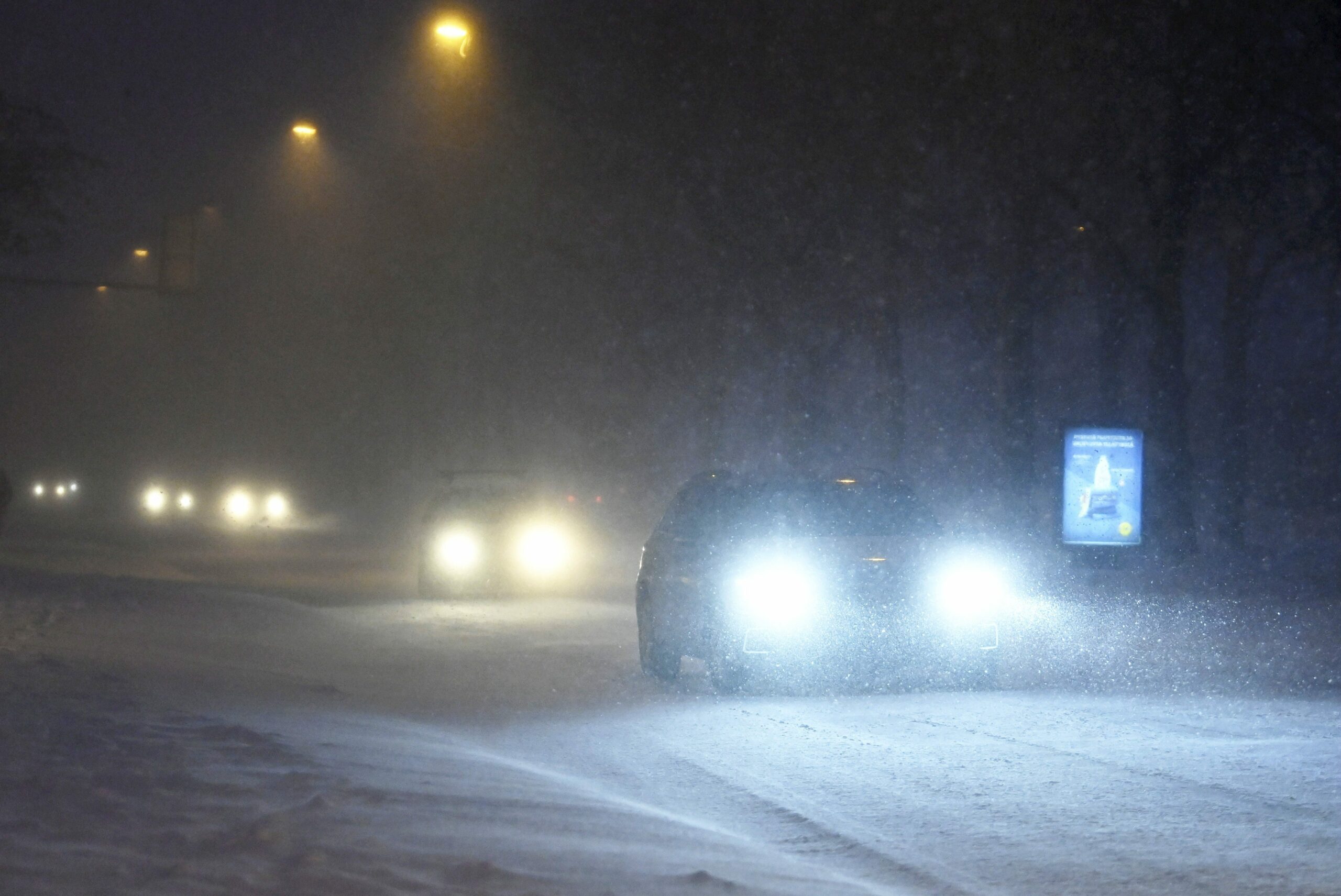 Lumipyry Jatkuu Varoitus Ajokelist Verkkouutiset