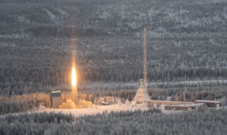 SWEDEN - SCIENCE - SPACE - ROCKET - LAUNCH