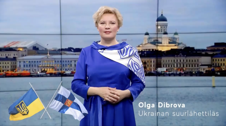 Ukrainan suurlähettiläs Olga Dibrova