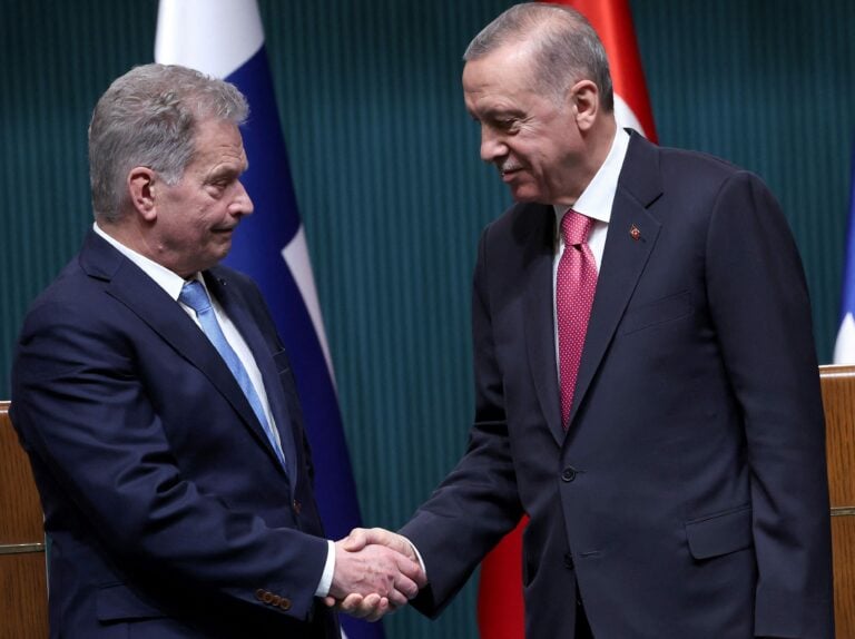 TURKEY - FINLAND - POLITICS - D?PLOMACY