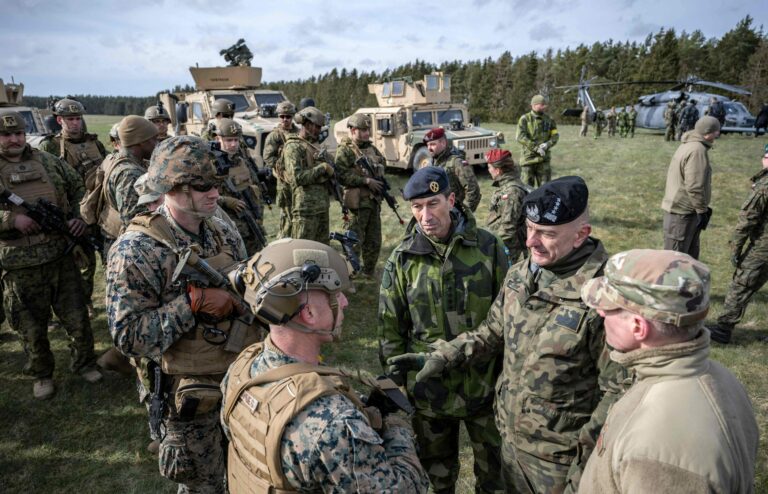 SWEDEN - MILITARY - EXERCISE - AURORA 23