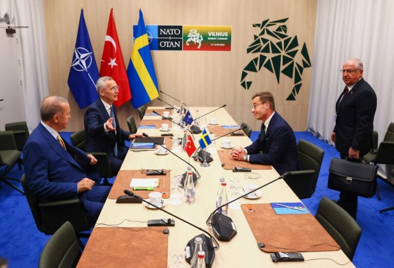 LITHUANIA - NATO - POLITICS - DIPLOMACY - TURKEY - SWEDEN