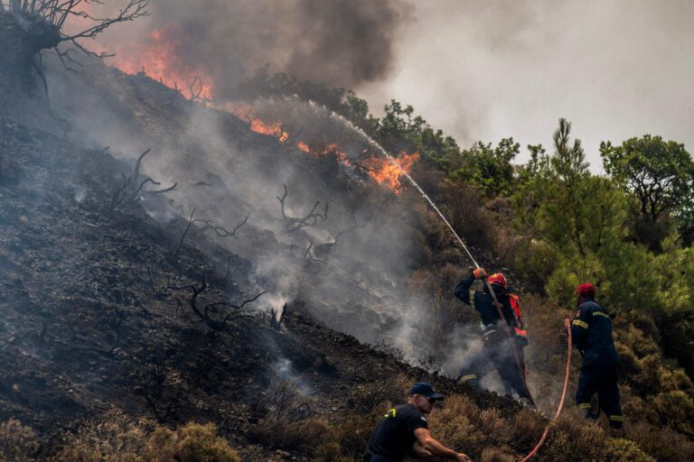 GREECE - FIRE - CLIMATE - ENVIRONMENT - WEATHER