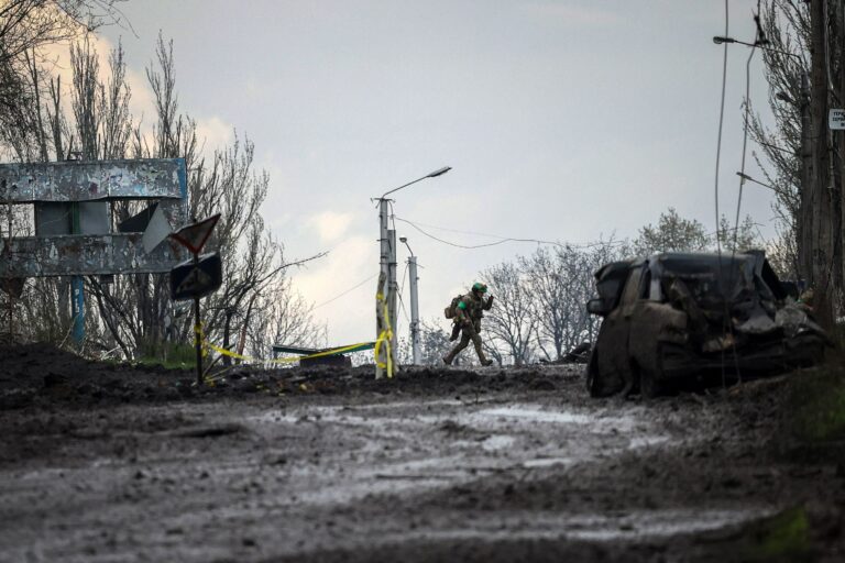 TOPSHOT - UKRAINE - RUSSIA - CONFLICT - WAR