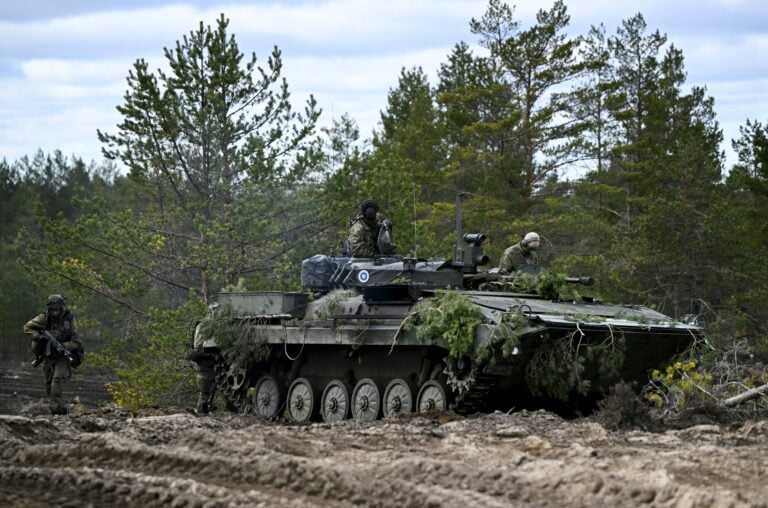 Finnish Army mechanized exercise Arrow 23