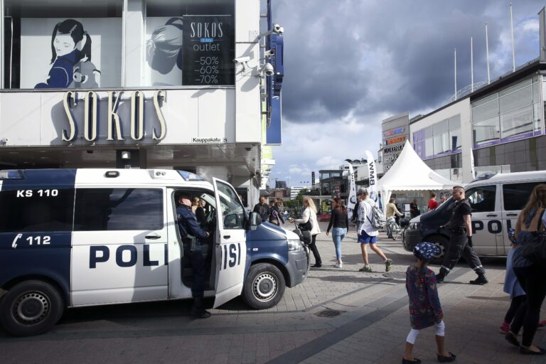 Suomen Vastarintaliikkeen mielenosoitus Jyväskylässä