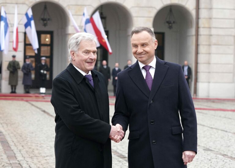 POLAND - FINLAND - POLITICS - DIPLOMACY