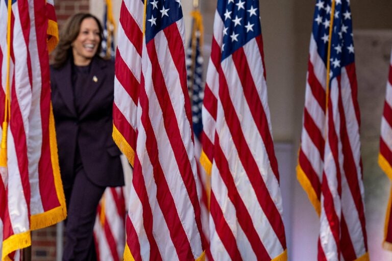 Vice President And Presidential Nominee Kamala Harris Delivers Concession Speech At Howard University