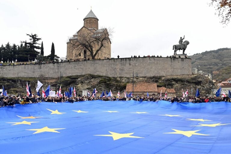 GEORGIA - EU - POLITICS - DEMO