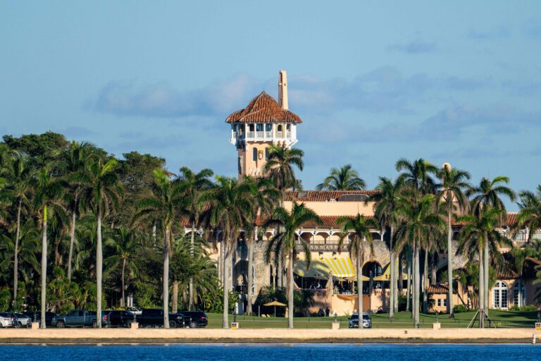 President-Elect Donald Trump Spends Thanksgiving Week At Mar-A-Lago Estate