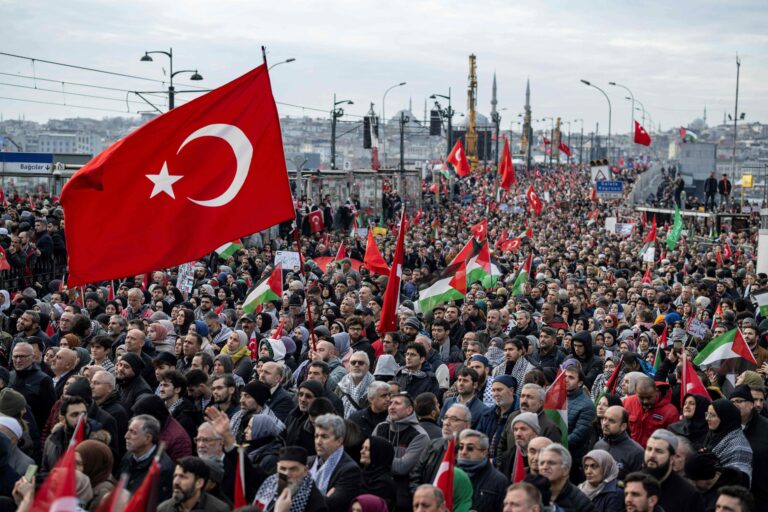 TURKEY - PALESTINIAN - ISRAEL - PKK - DEMO