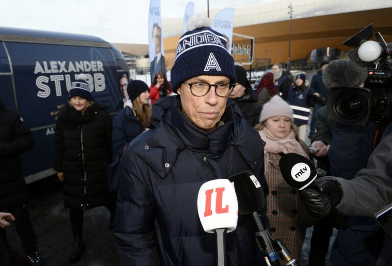 Presidenttiehdokas Alexander Stubb jatkaa vaalikampanjaansa