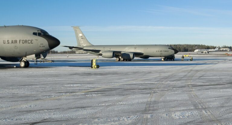 Naton Trident Juncture 18 -harjoituksen mediapäivä Lapin lennostossa