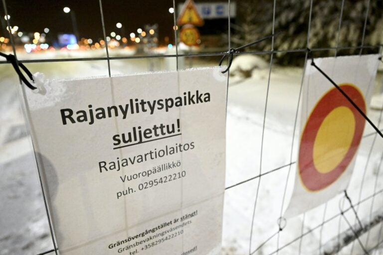 Finland - Russia - Migrants - Eastern Border Shutdowns