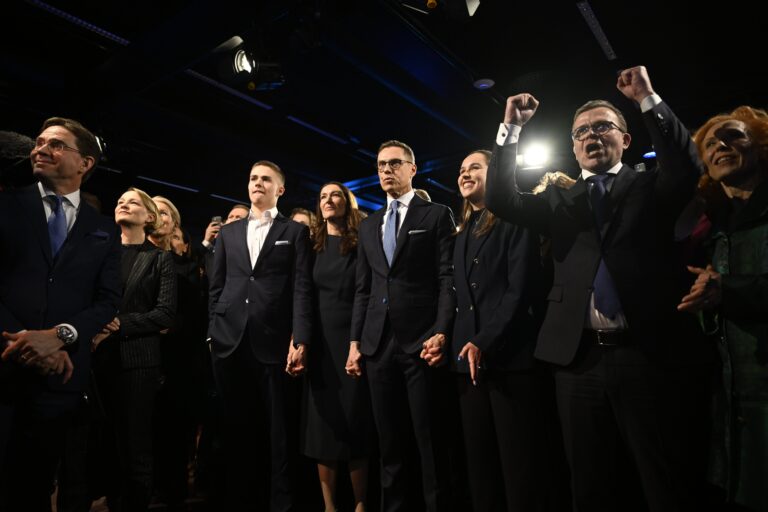 Election reception of NCP presidential candidate Alexander Stubb