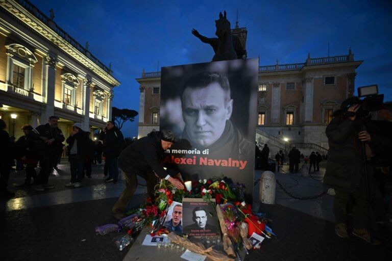 ITALY - RUSSIA - PRISONERS - VIGIL - NAVALNY