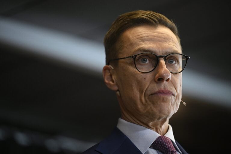 Finnish presidential election 2024 - Stubb presser