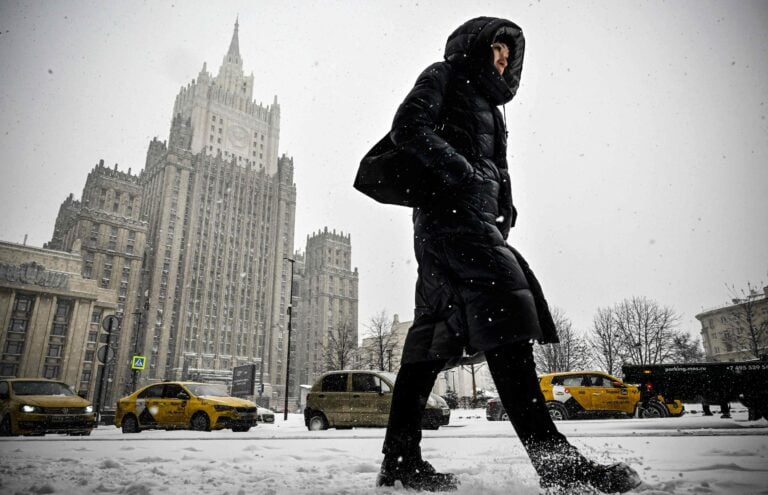 RUSSIA - WEATHER - SNOWFALL