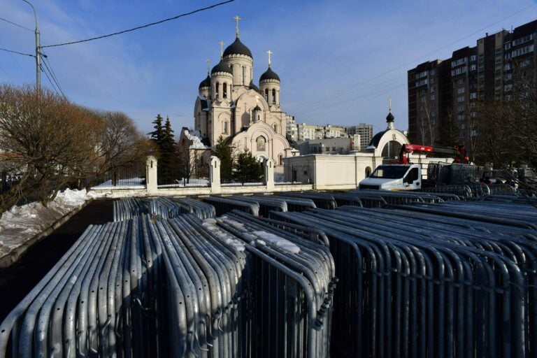 RUSSIA - POLITICS - NAVALNY - FUNERAL