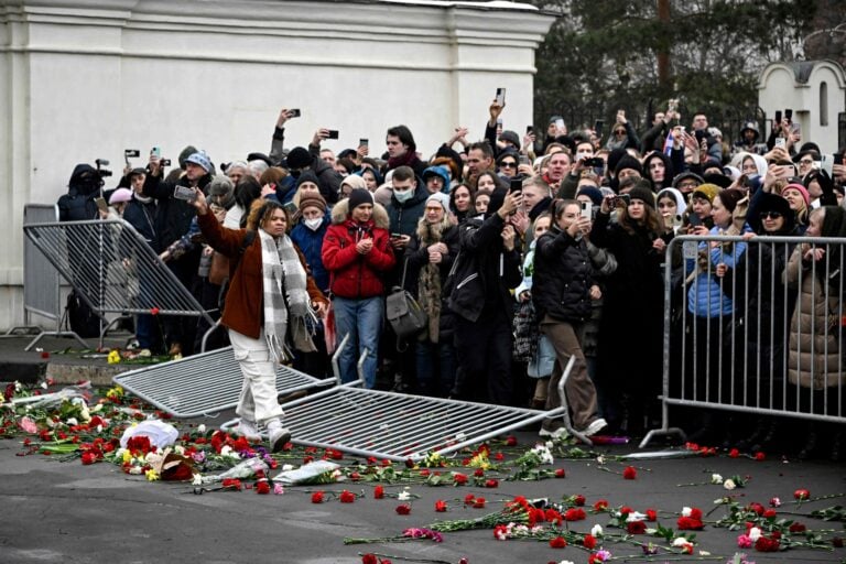 RUSSIA - POLITICS - NAVALNY - FUNERAL