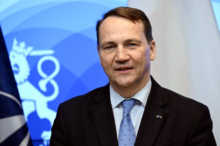 Foreign Minister of Poland Radoslaw Sikorski visits Finland