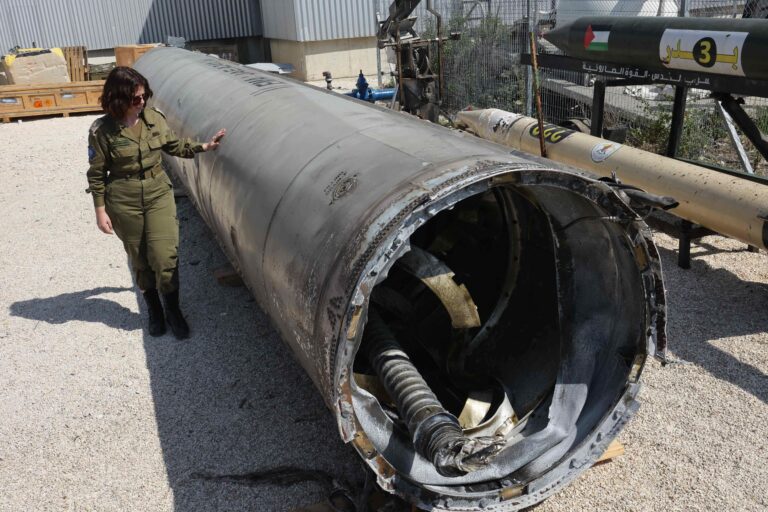 ISRAEL - IRAN - PALESTINIAN - CONFLICT - MISSILE