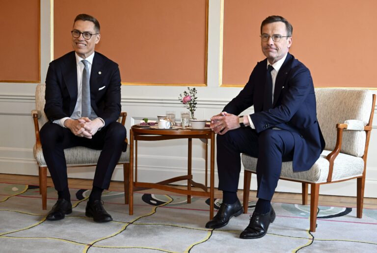 President Stubb visiting Sweden