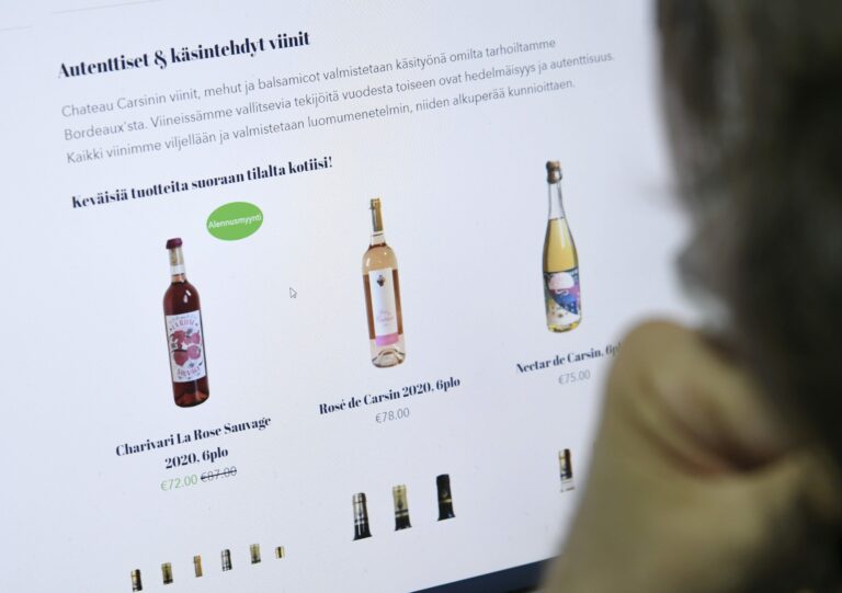 Alkoholin etäostamista