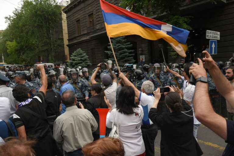 ARMENIA - AZERBAIJAN - CONFLICT - POLITICS - DEMO