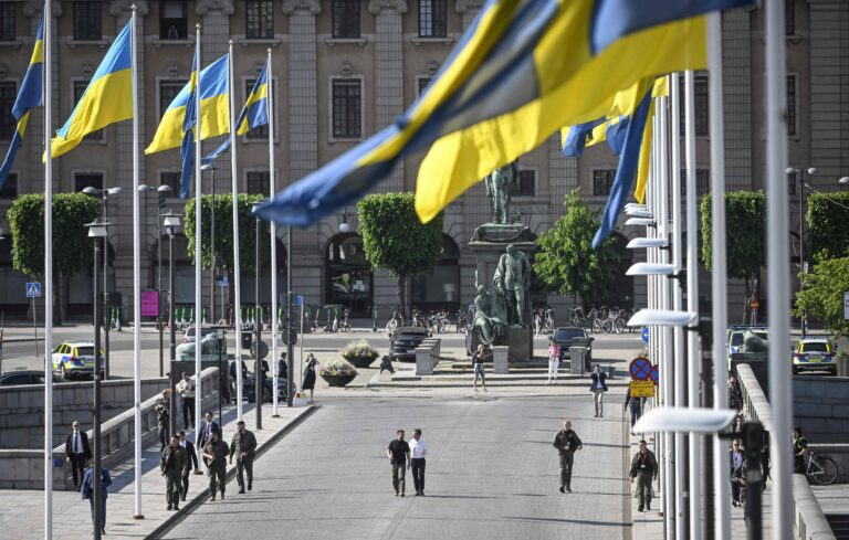 SWEDEN - UKRAINE - POLITICS - DIPLOMACY - SECURITY - DEFENCE