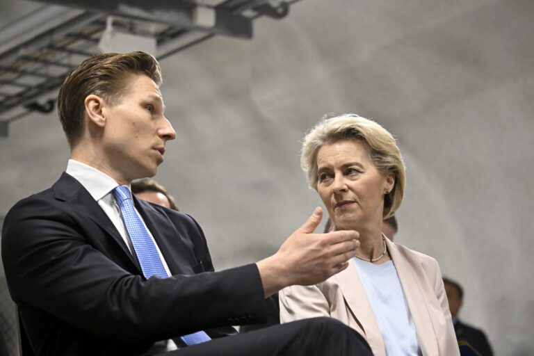 Ursula von der Leyen in Finland