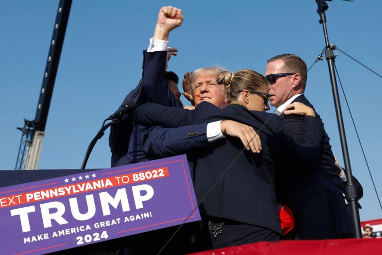 Donald Trump Holds A Campaign Rally In Butler, Pennsylvania