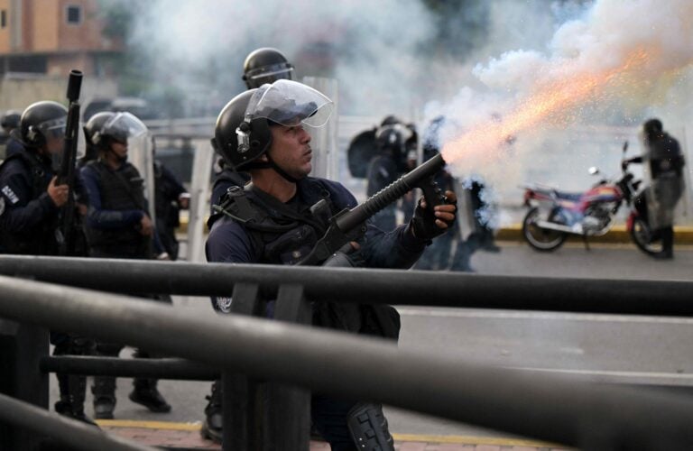 VENEZUELA - ELECTION - VOTE - AFTERMATH - PROTEST