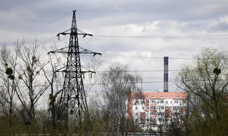 Traces of war in Kharkiv, Ukraine