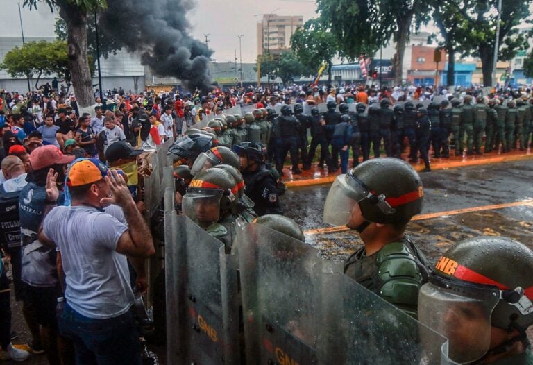 VENEZUELA - ELECTION - VOTE - AFTERMATH - PROTEST