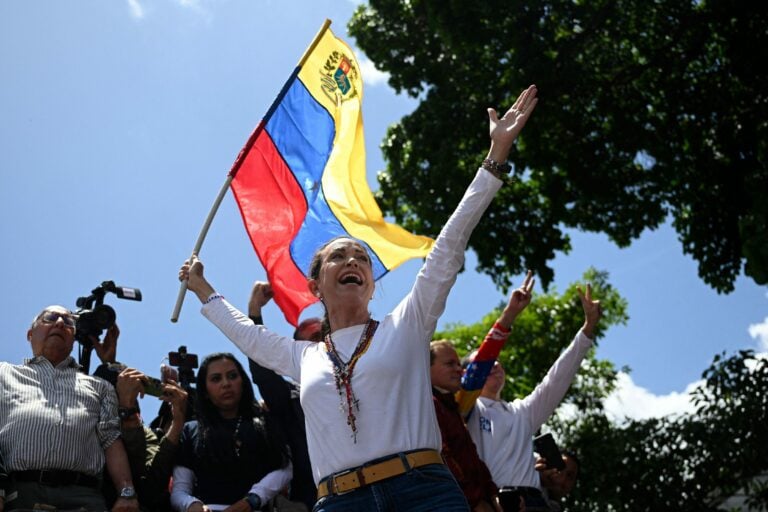 VENEZUELA - ELECTION - OPPOSITION - PROTEST - MACHADO