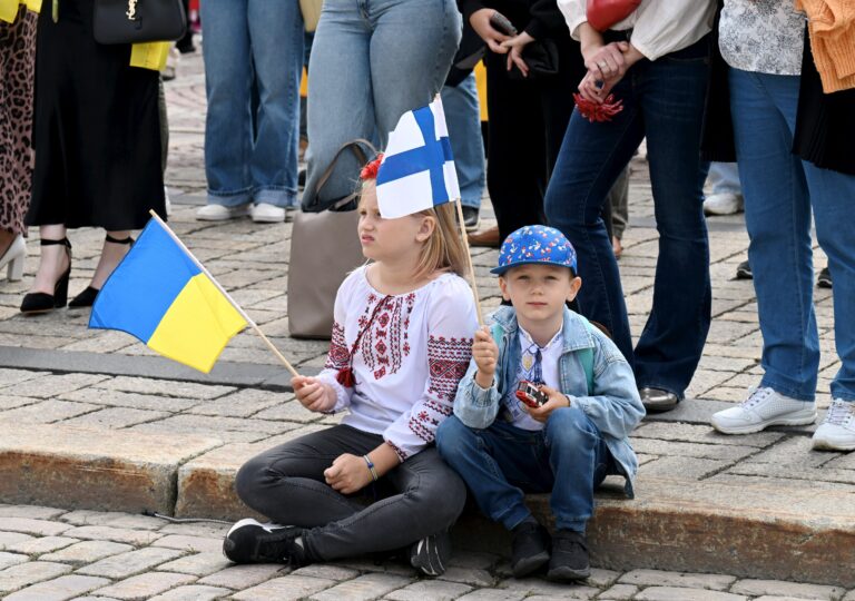 United for Ukraine event in Helsinki