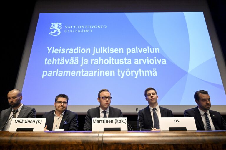 Yle-työryhmän tiedotustilaisuus