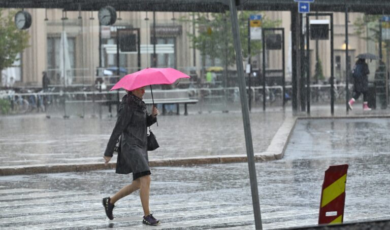 Sadesää Helsingissä