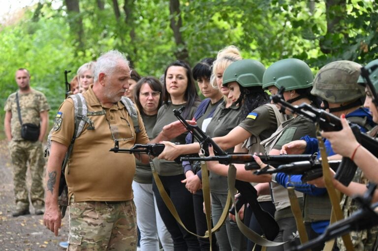 UKRAINE - RUSSIA - WAR - CONFLICT - TRAINING - CIVILIANS