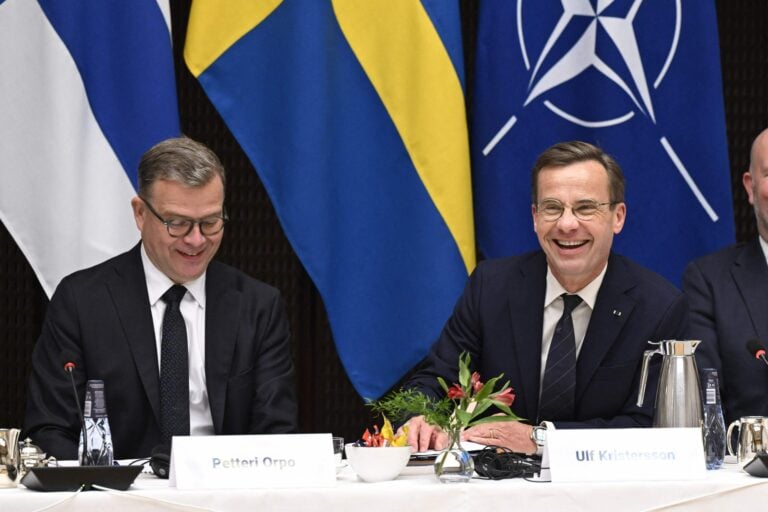 SWEDEN - FINLAND - POLITICS - DIPLOMACY