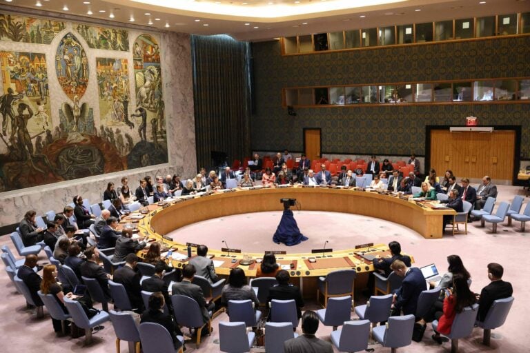 United Nations Security Council Meets To Discuss Situation In Gaza