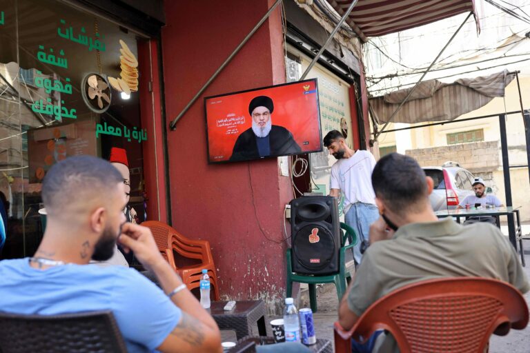 LEBANON - ISRAEL - PALESTINIAN - CONFLICT - NASRALLAH - SPEECH