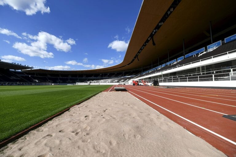 Mediapäivä remontoidulla Olympiastadionilla