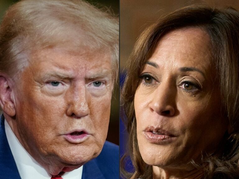 COMBO - FILES - US - VOTE - POLITICS - TRUMP - HARRIS