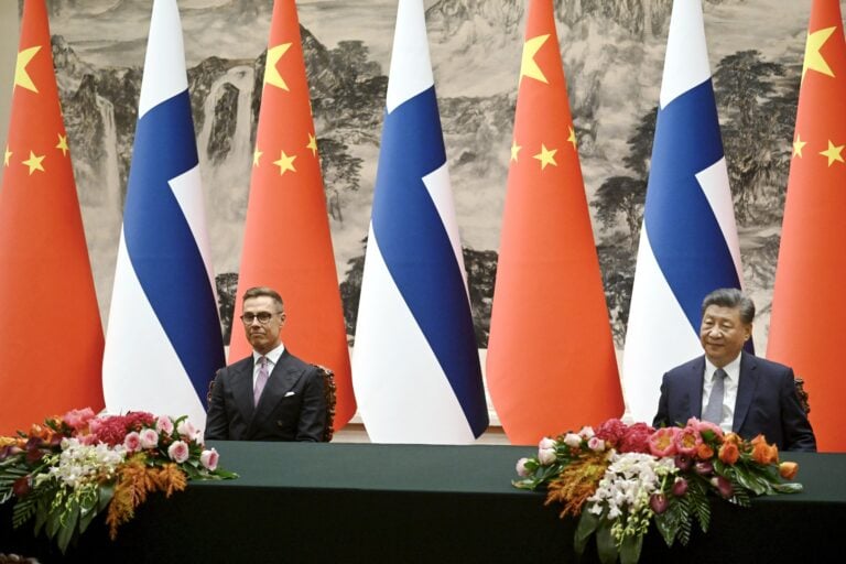 President Alexander Stubb of Finland on state visit to China