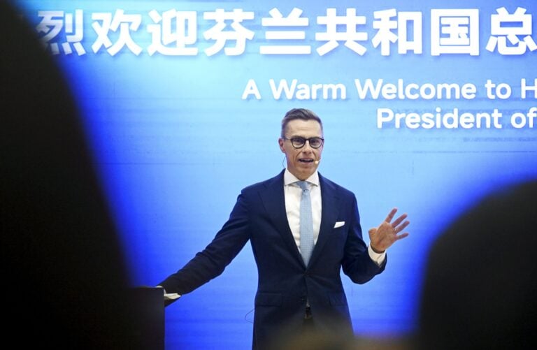 President Alexander Stubb of Finland on state visit to China